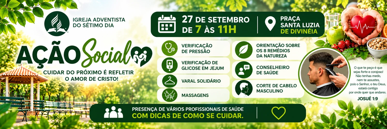 Propaganda de doce louvor